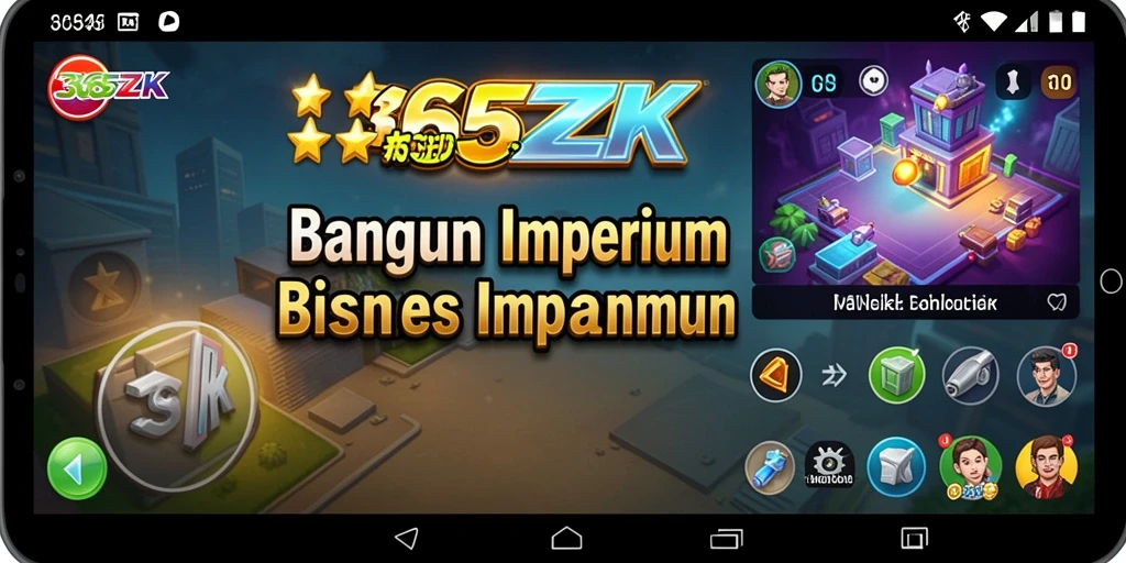 Tangkapan layar menampilkan gameplay menantang dalam 365ZK.