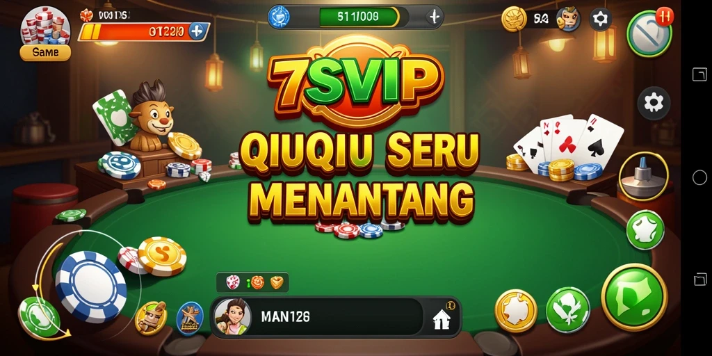 Screenshot gameplay QiuQiu yang seru dan penuh tantangan.