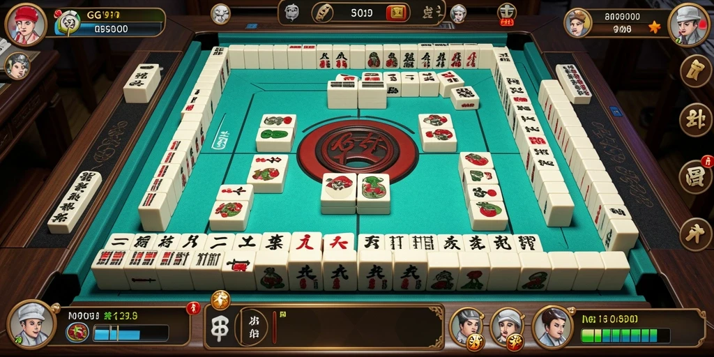 Tampilan gameplay yang menarik dari permainan Mahjong GG99.