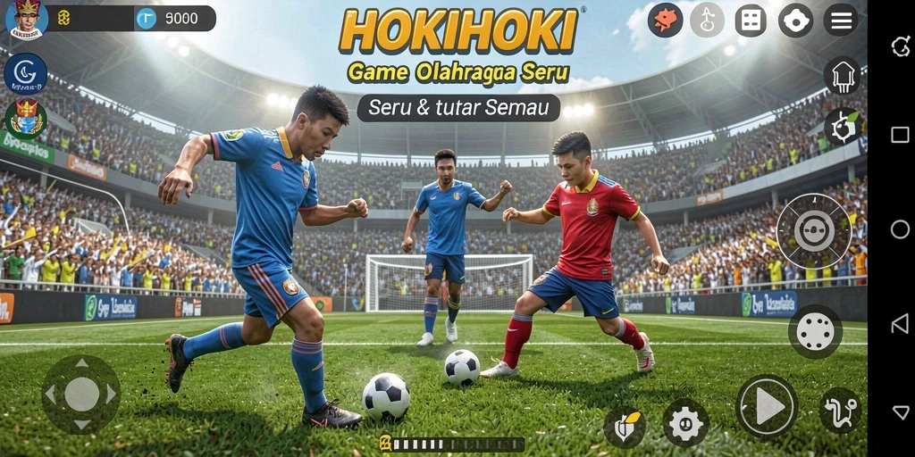 Tampilan gameplay HOKIHOKI yang mendebarkan dan interaktif.