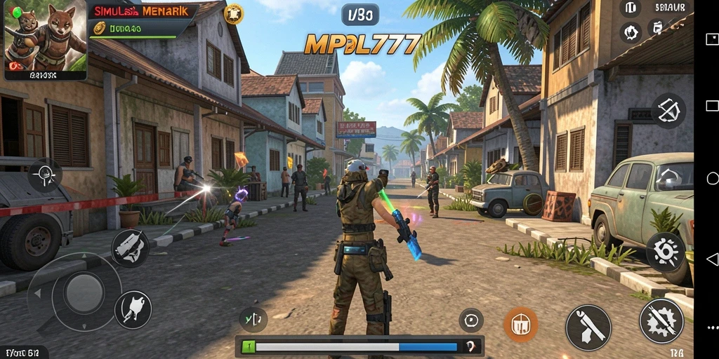 Tampilan gameplay yang realistis dan interaktif di MPL777.