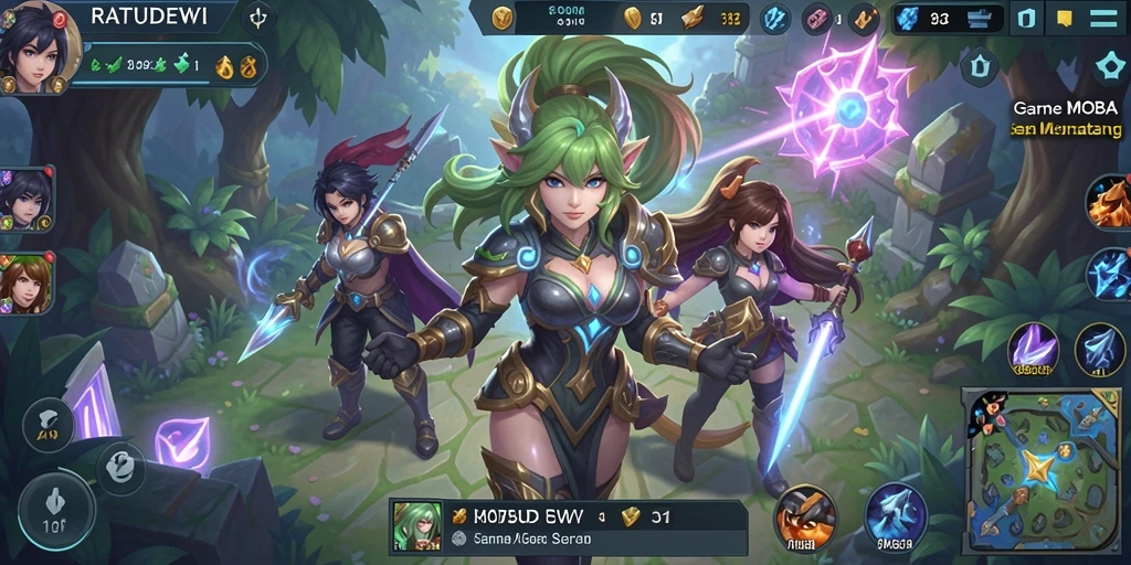 Gameplay seru dan kompetitif dalam RATUDEWI.